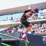 Gold medalist Nyjah Huston.