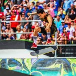 Gold medalist Nyjah Huston.