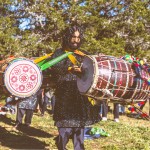 Dhol players; photo by Bryan C. Parker