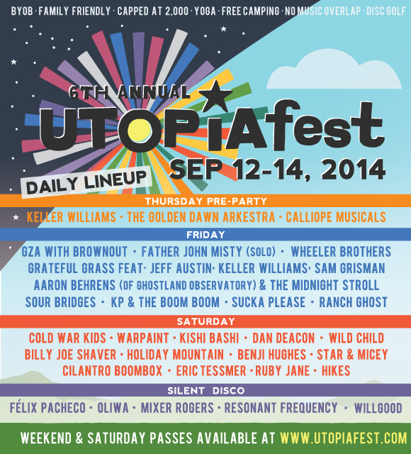 Utopiafest Returns with Great Lineup, Provides Rare Festival Opporunity |  Pop Press International